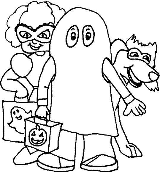 disegni halloween da colorare
