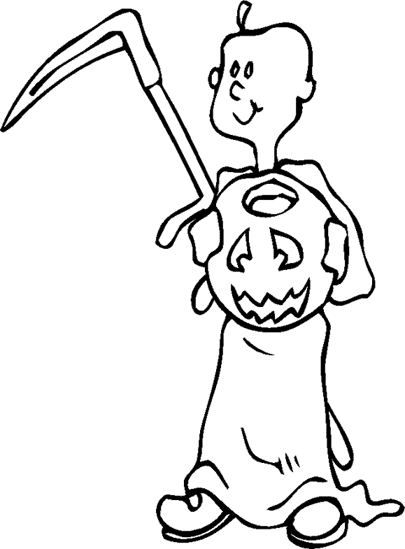 disegni halloween da colorare