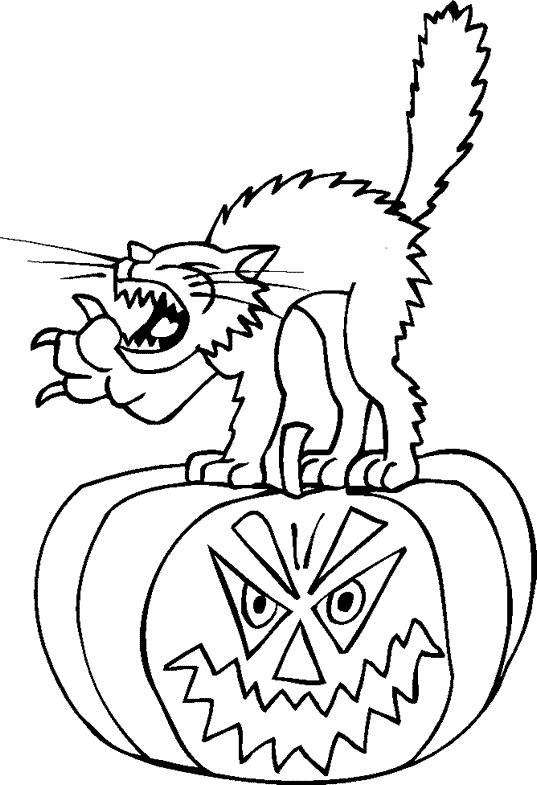 disegni halloween da colorare