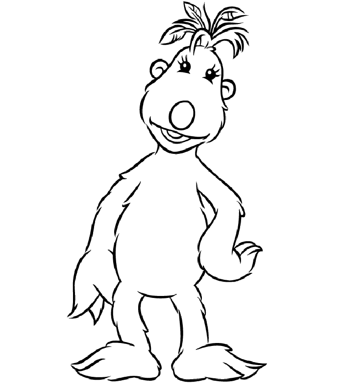 disegni hoobs da colorare