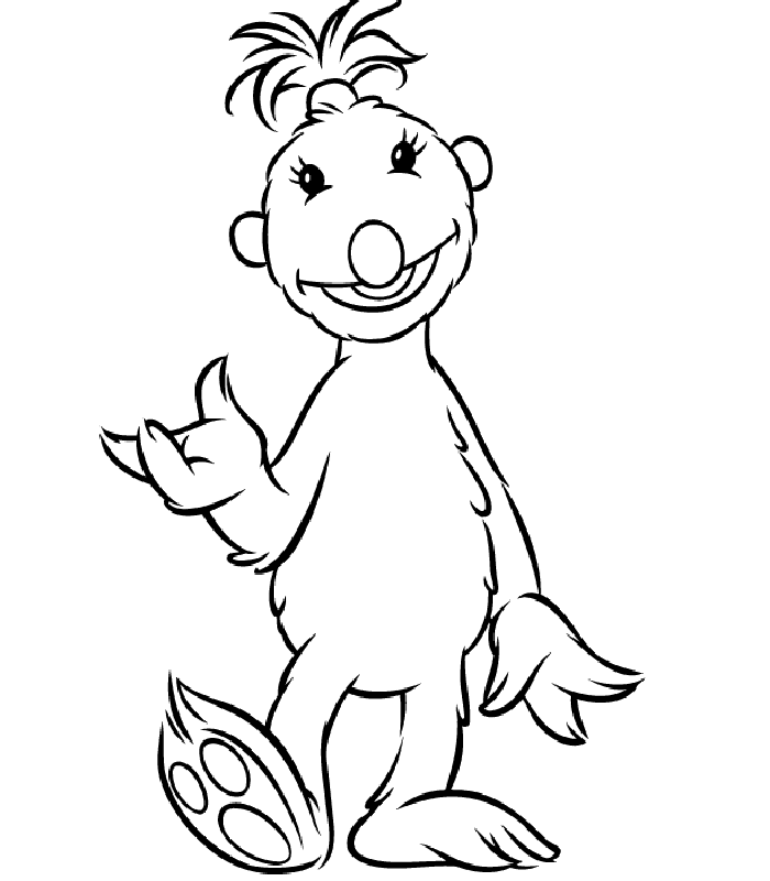 disegni hoobs da colorare