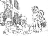 disegni i cavalieri dello_zodiaco gadget da colorare