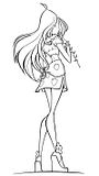 disegni mew mew da colorare