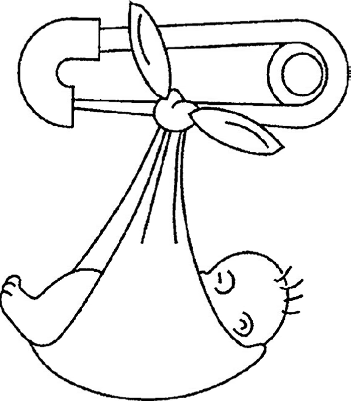 disegni nascita da colorare
