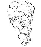 disegni nascita da colorare