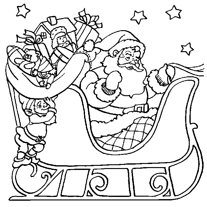 disegni natale da colorare