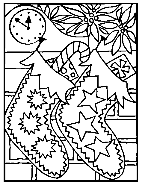 disegni natale da colorare