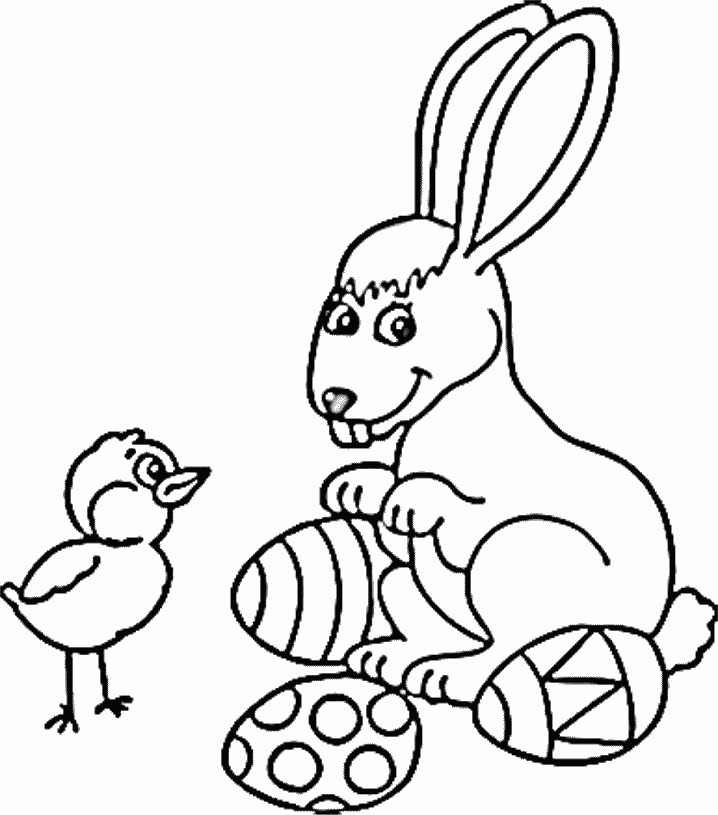 disegni pasqua da colorare