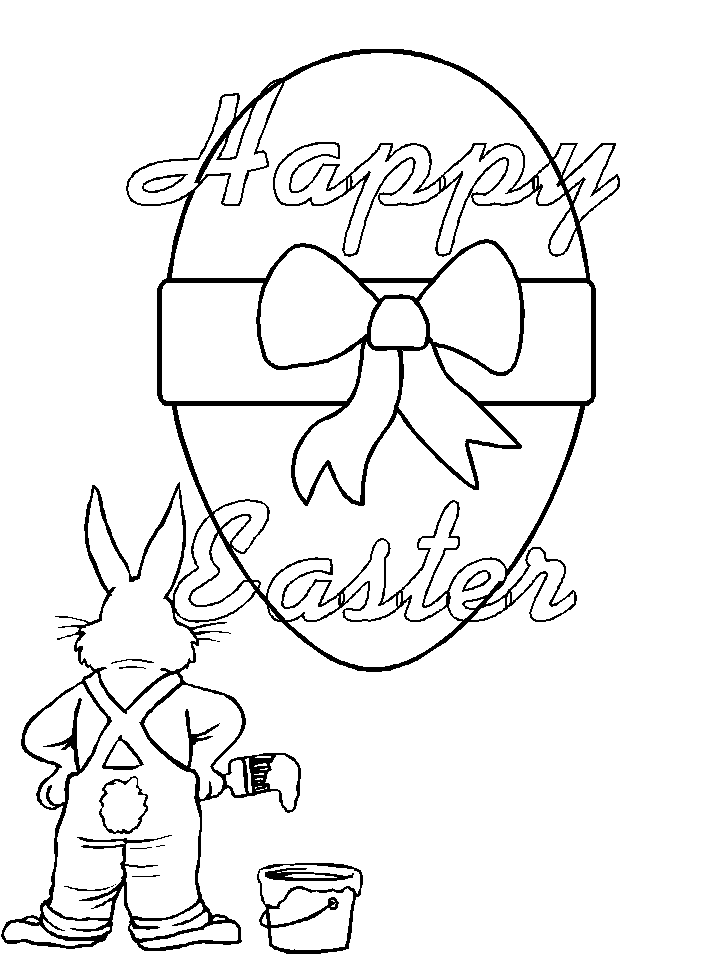 disegni pasqua da colorare