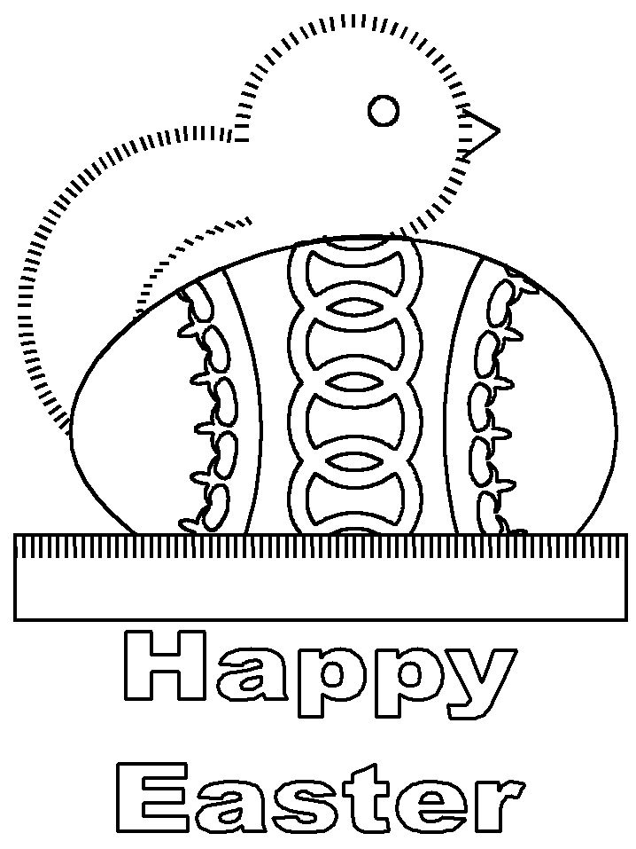 disegni pasqua da colorare