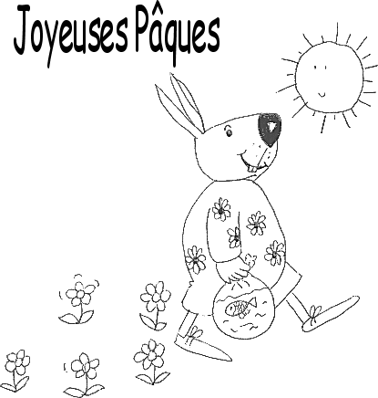 disegni pasqua da colorare