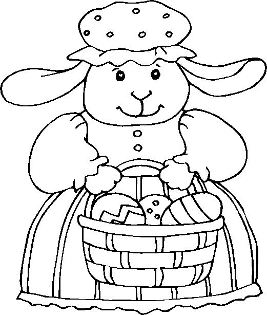 disegni pasqua da colorare
