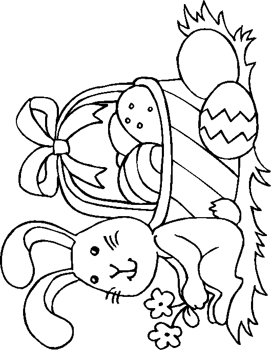 disegni pasqua da colorare
