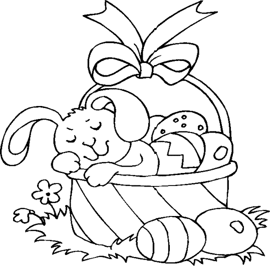disegni pasqua da colorare