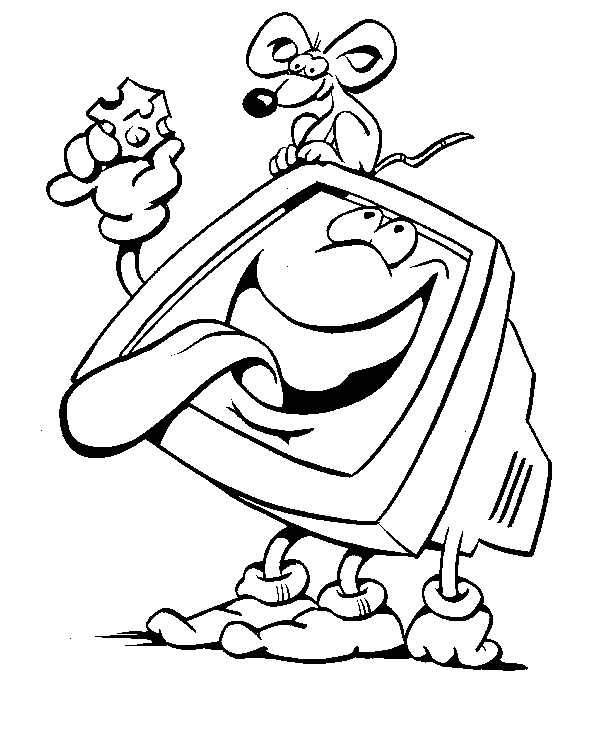 disegni pc da colorare