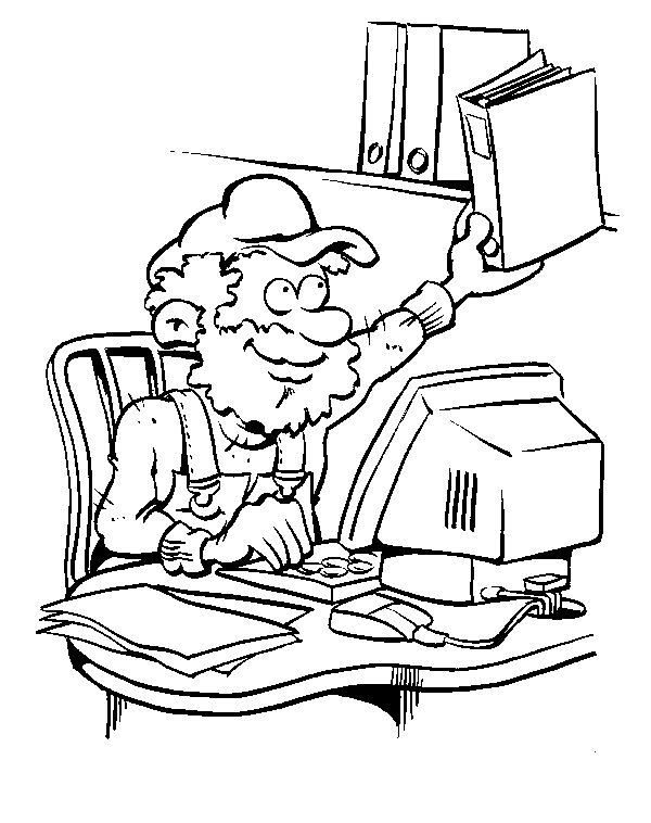 disegni pc da colorare