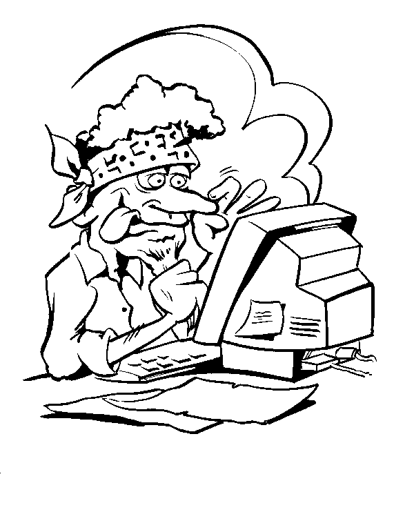disegni pc da colorare