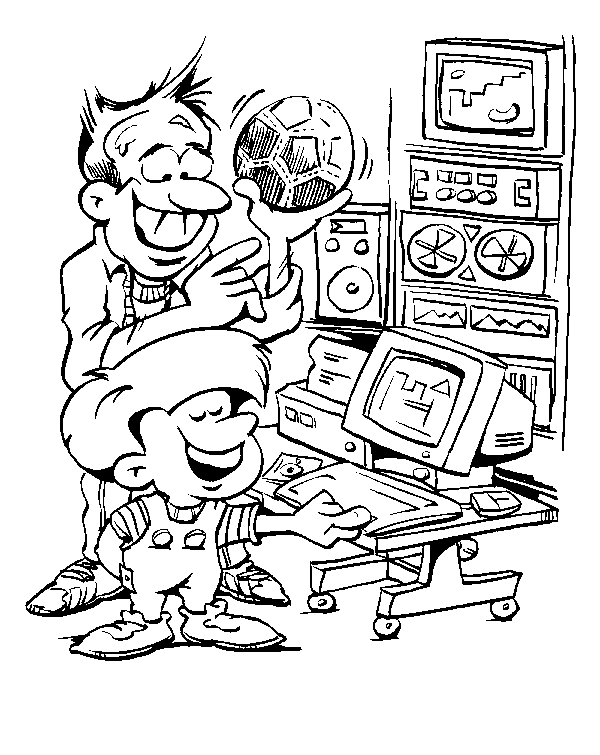 disegni pc da colorare