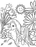 disegni petit poney da colorare