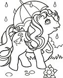 disegni petit poney da colorare