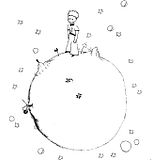 disegni piccolo principe da colorare