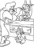 disegni pinocchio da colorare