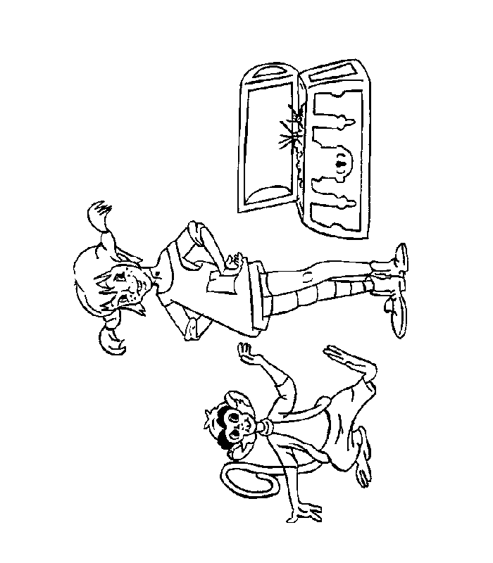 disegni pippi calzelunghe da colorare