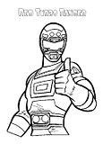 disegni power rangers da colorare
