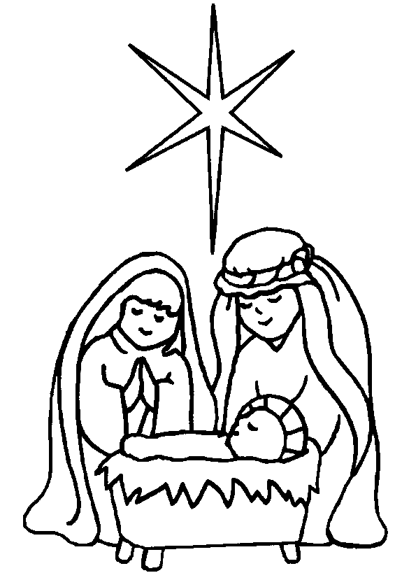 disegni religione da colorare