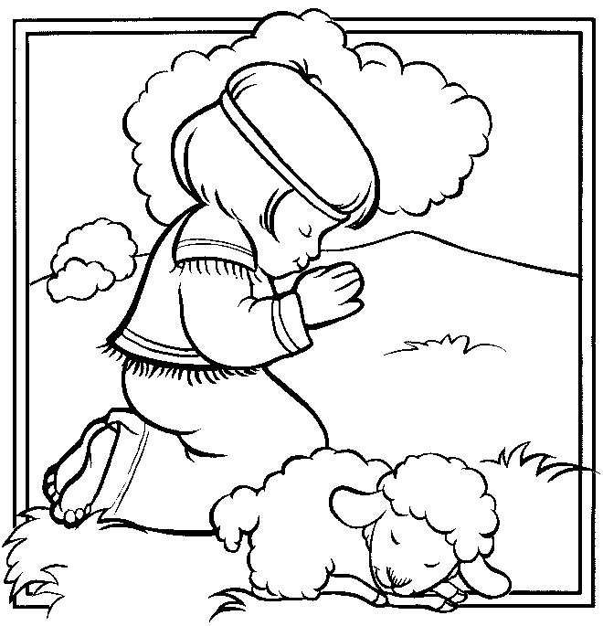 disegni religione da colorare