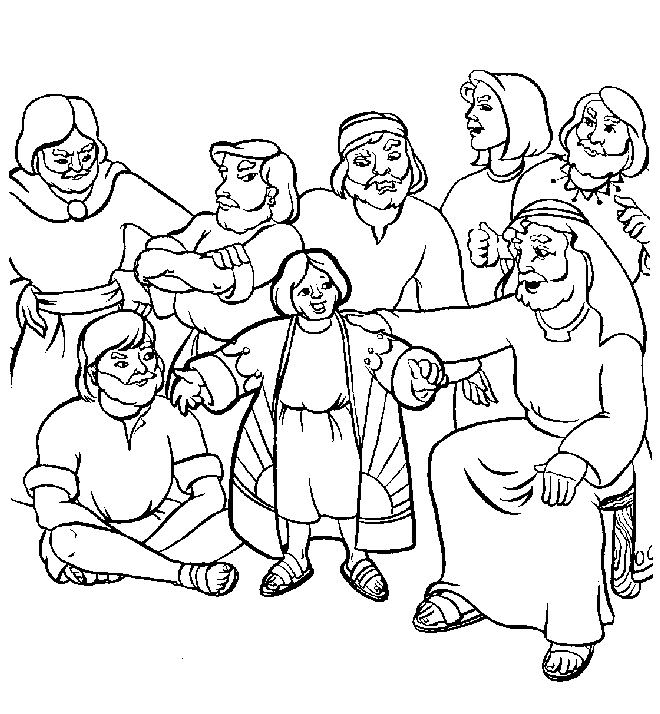 disegni religione da colorare