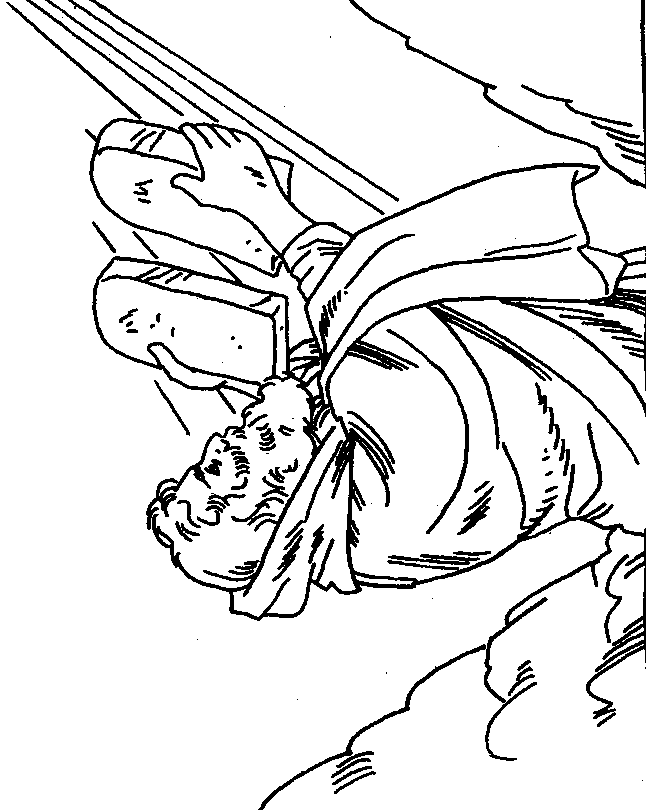 disegni religione da colorare