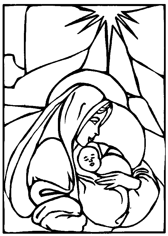 disegni religione da colorare