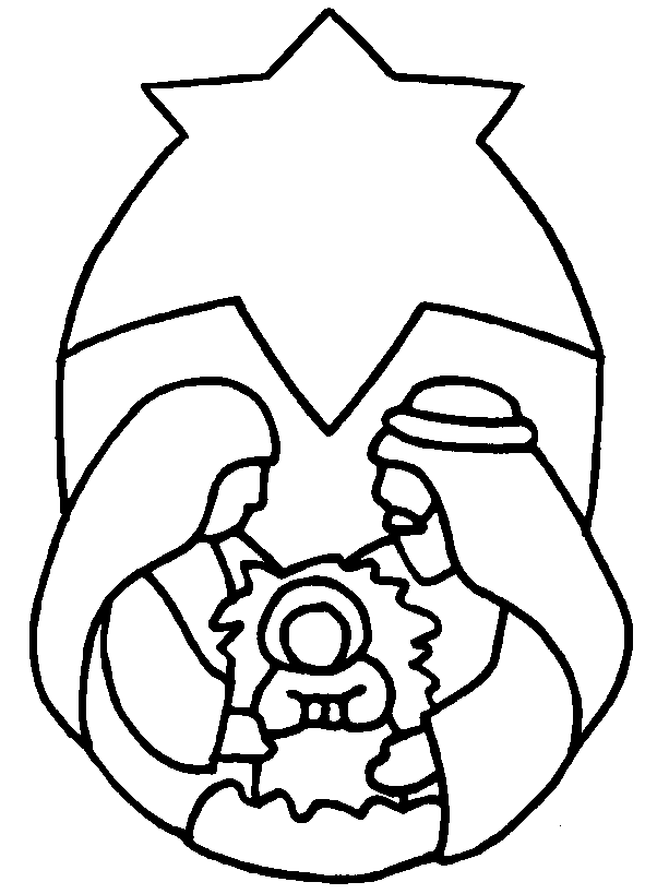 disegni religione da colorare