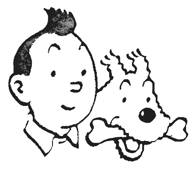 disegni rintintin da colorare