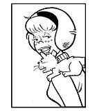 disegni sabrina strega da colorare