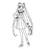 disegni sailor moon da colorare