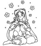 disegni sailor moon da colorare
