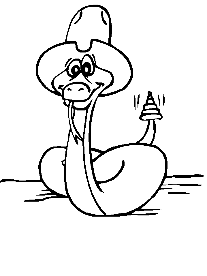 disegni serpenti da colorare