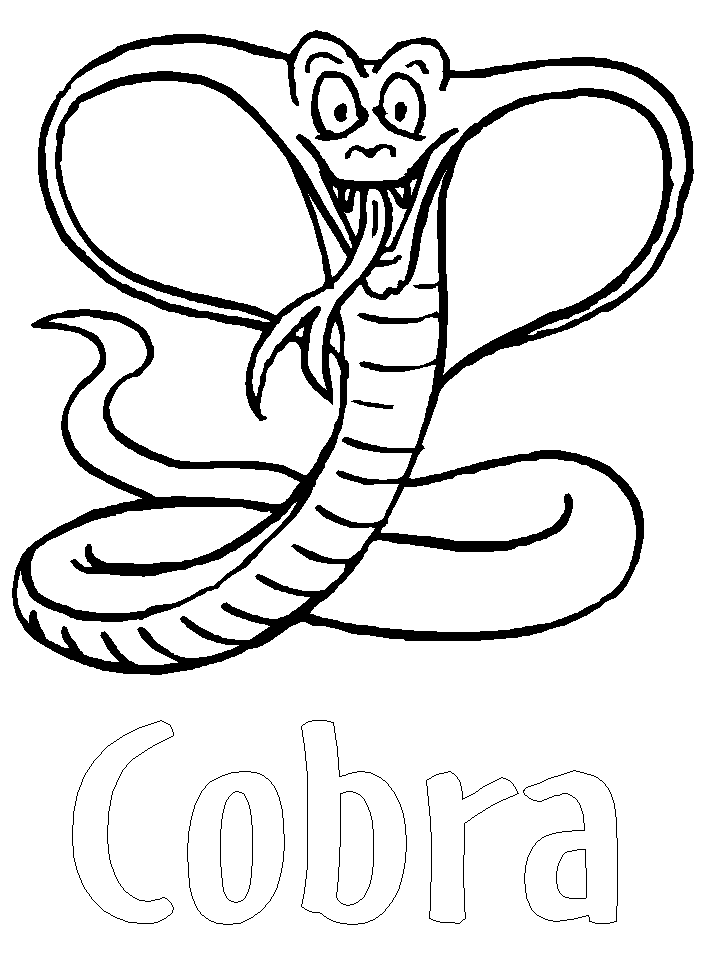 disegni serpenti da colorare