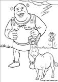 disegni shrek da colorare