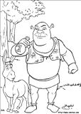 disegni shrek da colorare