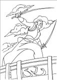 disegni sinbad da colorare