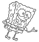 disegni spongebob da colorare