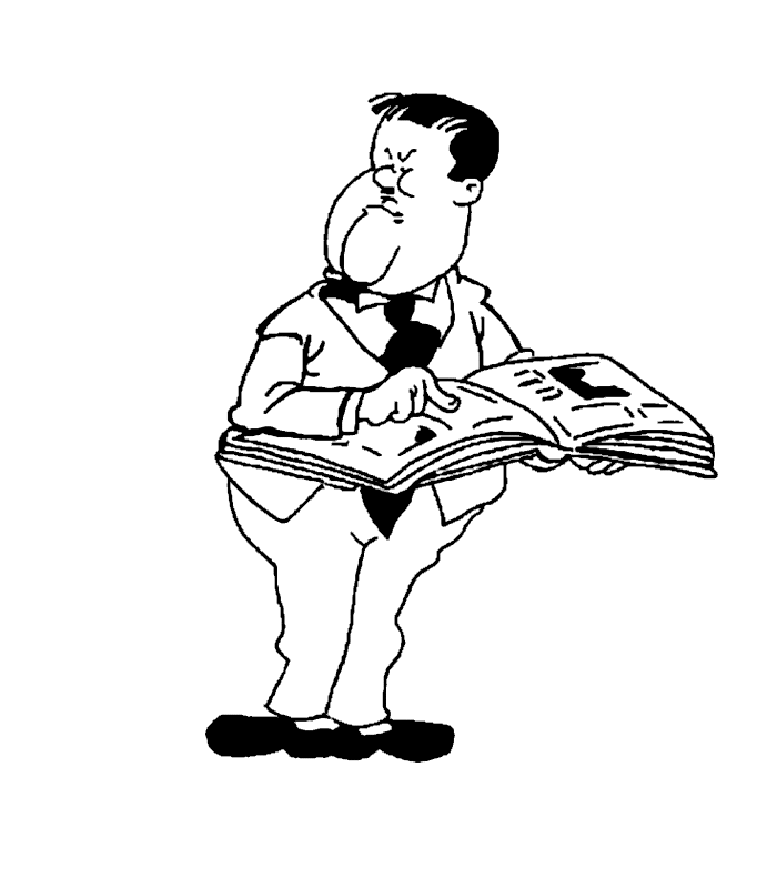 disegni stanlio ollio da colorare