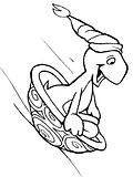 disegni tartarughe da colorare