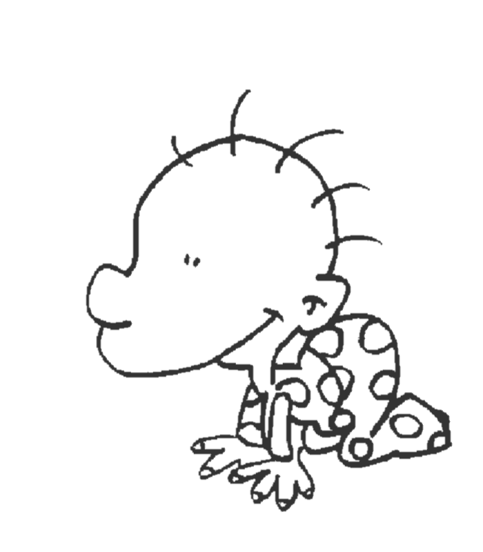 disegni titeuf da colorare