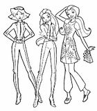 disegni totally spies da colorare