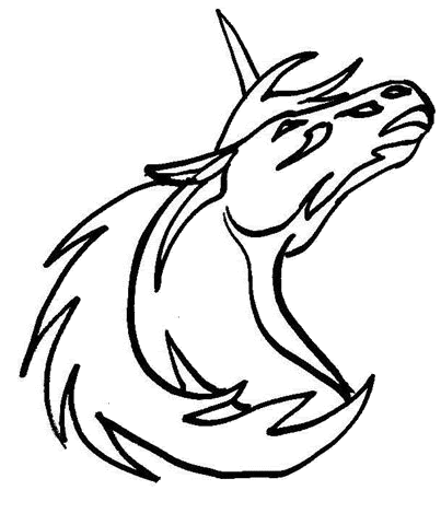 disegni unicorno da colorare