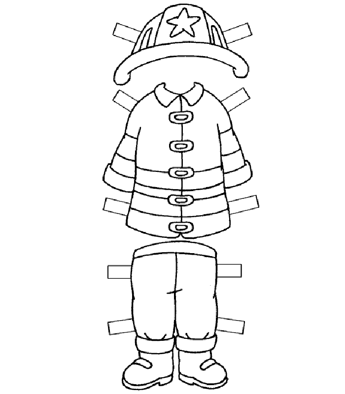 disegni vesti caillou da colorare